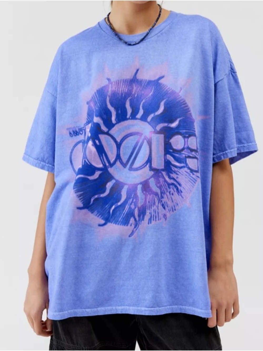 Urban Outfitters The Doors Sun Tour T-Shirt Dress L/XL NWT